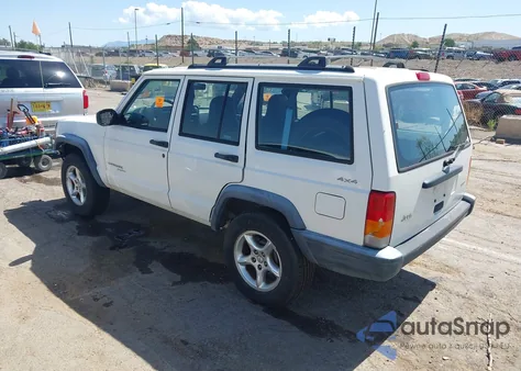 2000 Jeep Cherokee Sport из США, поврежденный, VIN 1J4FF48S6YL211438